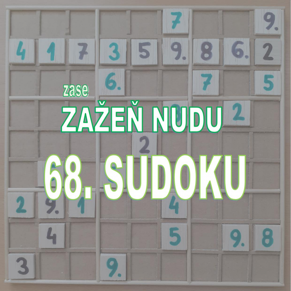 Znáte populární hru SUDOKU ?
