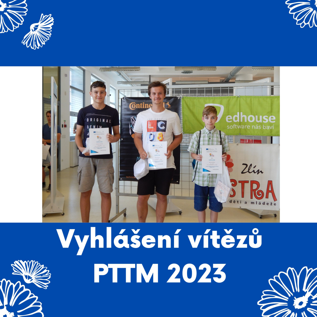 Vyhlášení vítězů PTTM 2023