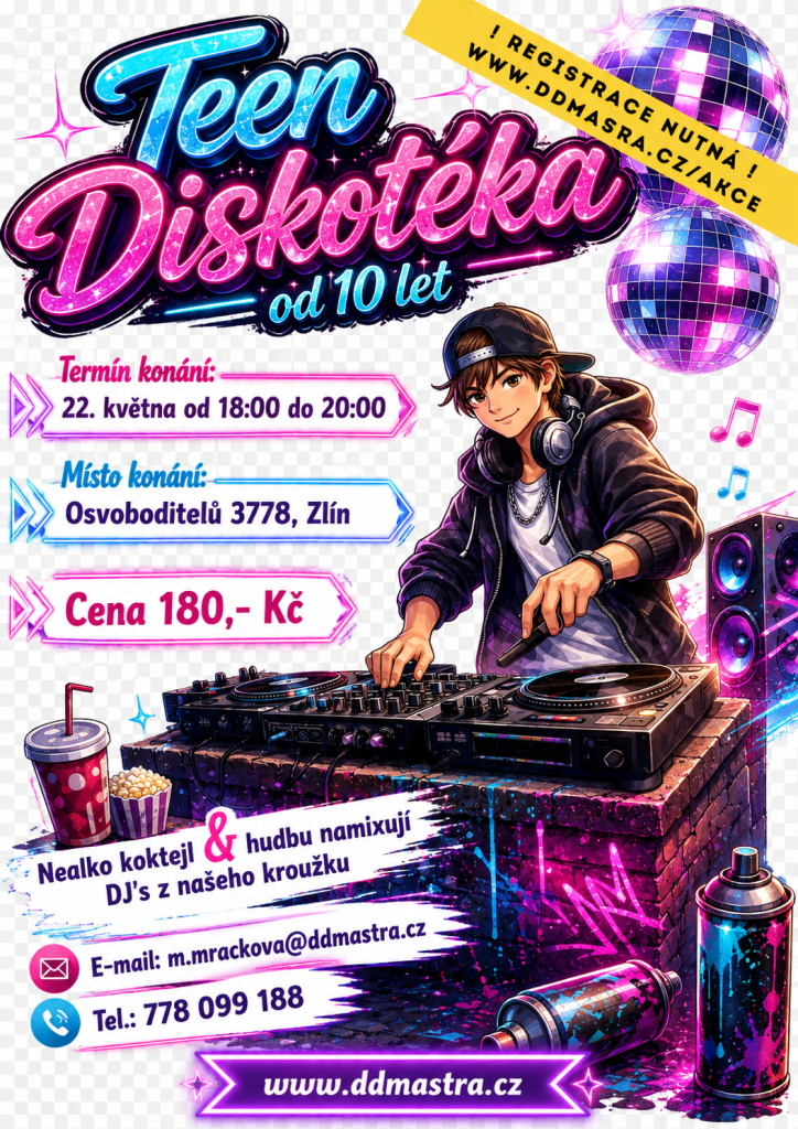 Teen Diskotéka od 10 let