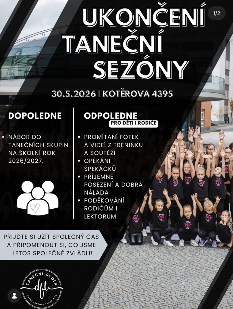 Ukončení taneční sezóny a nábor