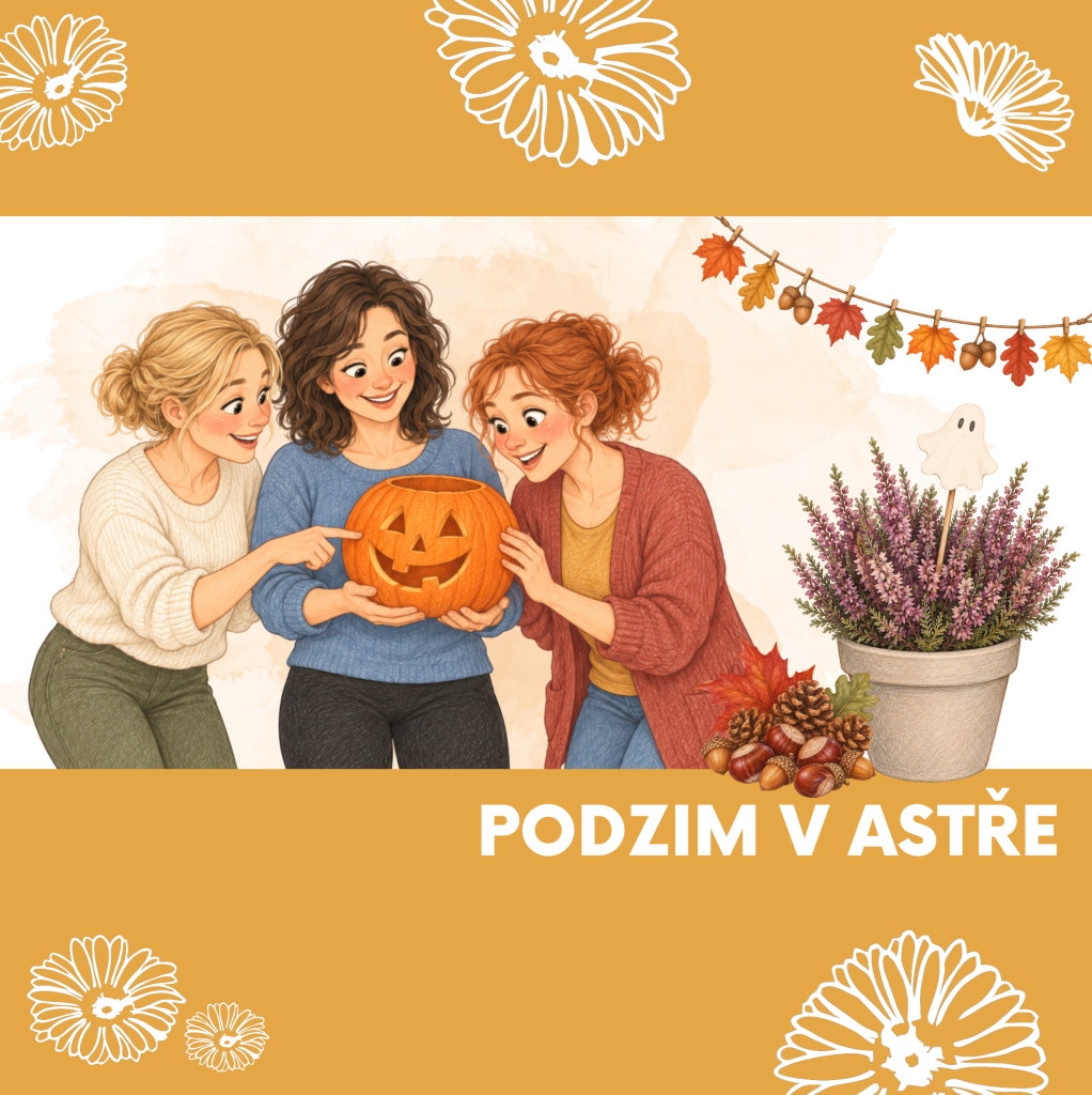 Dušičky, nebo Halloween? V Astře má podzim mnoho podob a všechny mají své kouzlo.