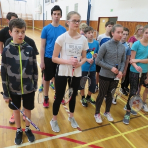 Badminton - okresní kolo smíšených družstev