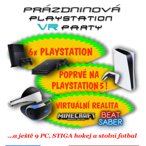 Prázdninová Playstation VR party