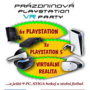 Prázdninová Playstation VR party