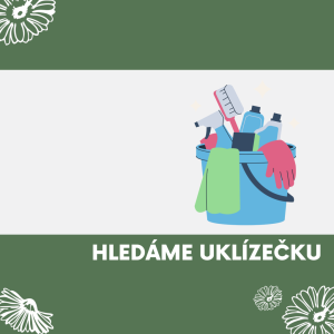 Hledáme uklízečku