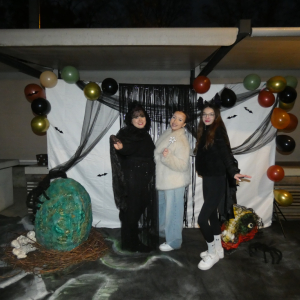 2025_11 Dračí doupě (Stezka odvahy Halloweenským lesem)